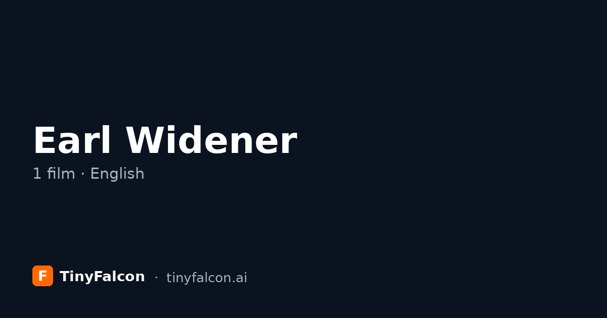 Earl Widener