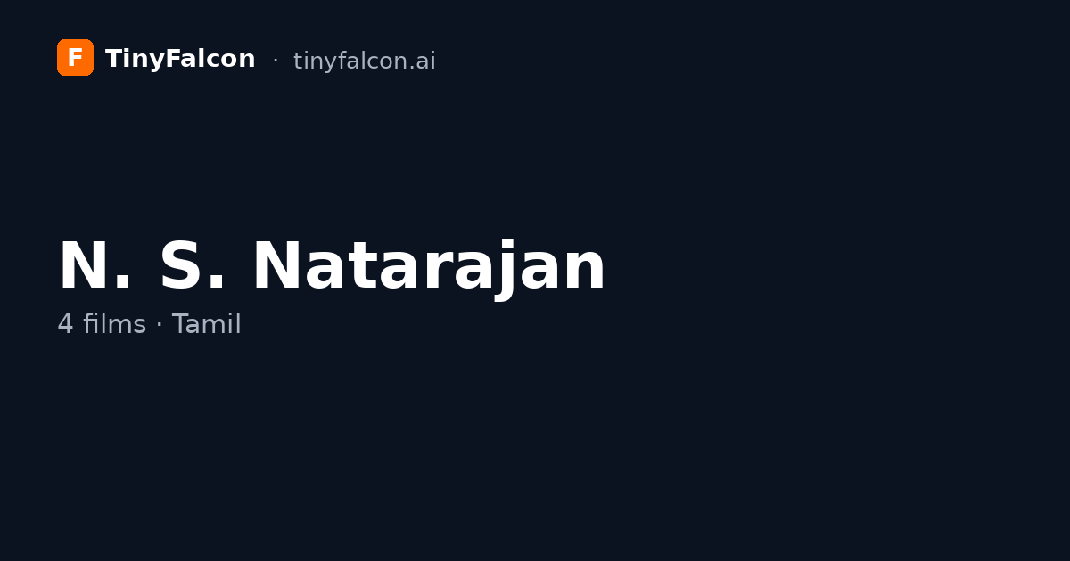 N. S. Natarajan