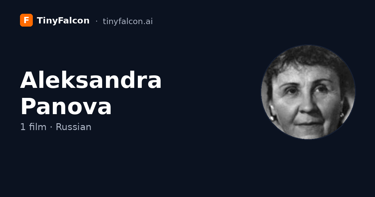Aleksandra Panova