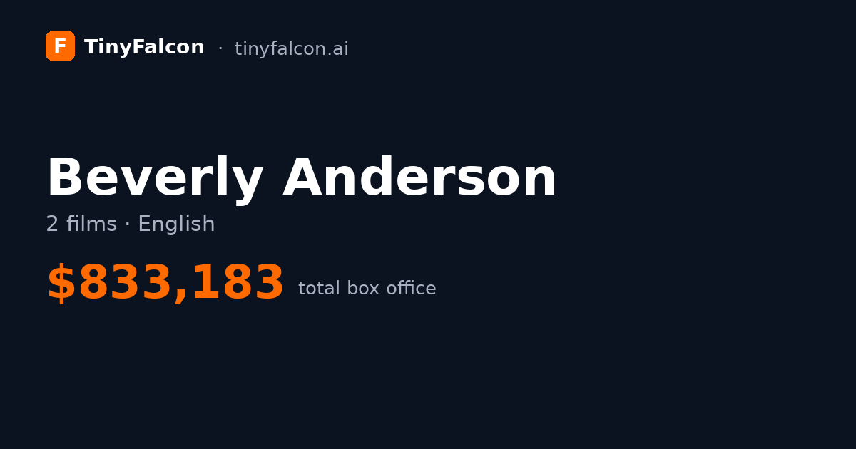 Beverly Anderson