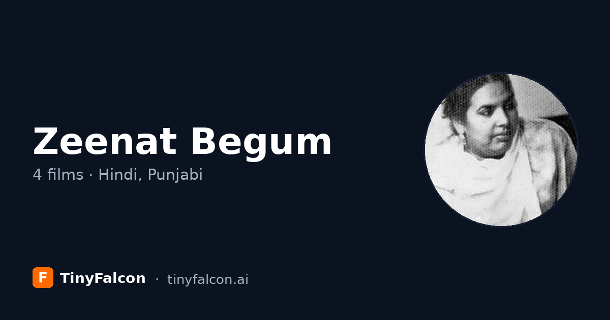 Zeenat Begum