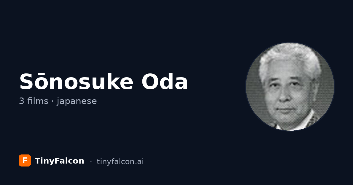 Sōnosuke Oda