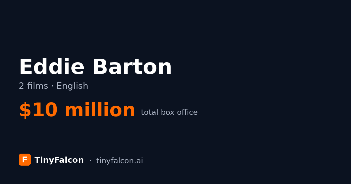 Eddie Barton