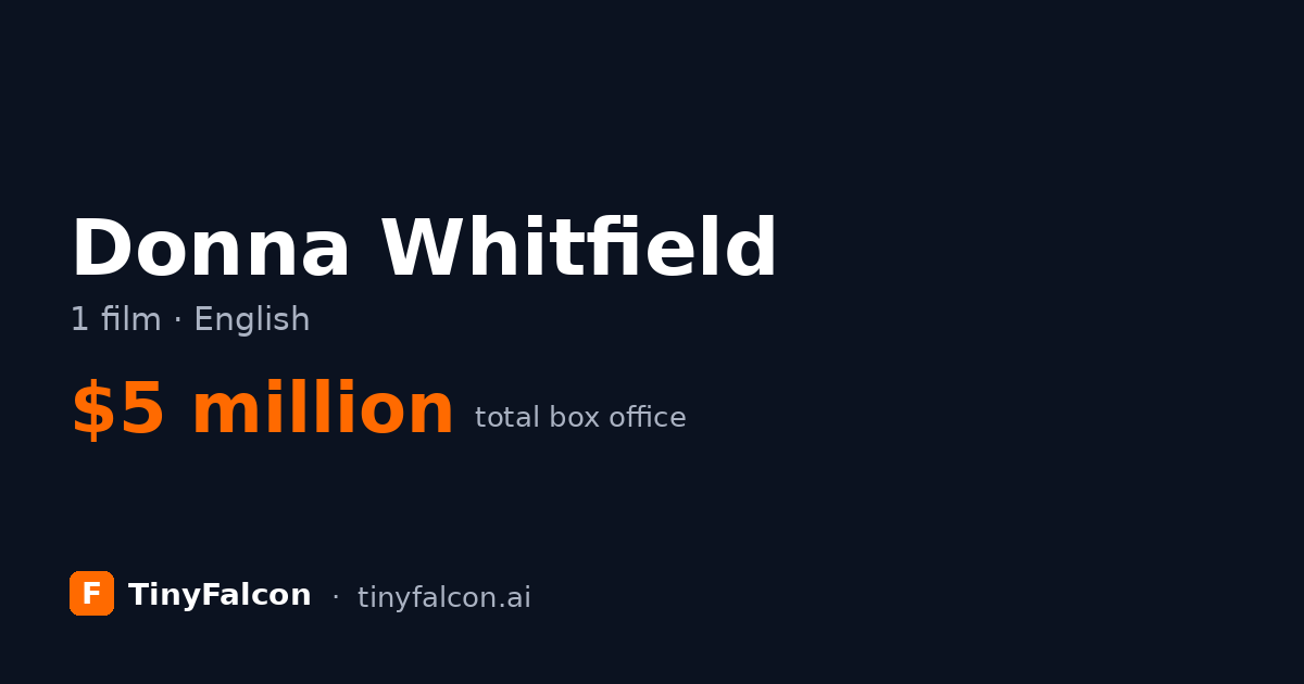 Donna Whitfield