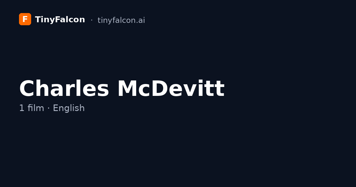Charles McDevitt