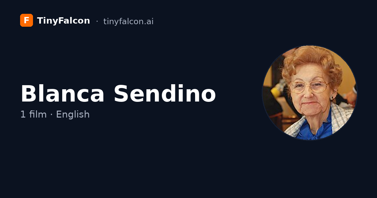 Blanca Sendino