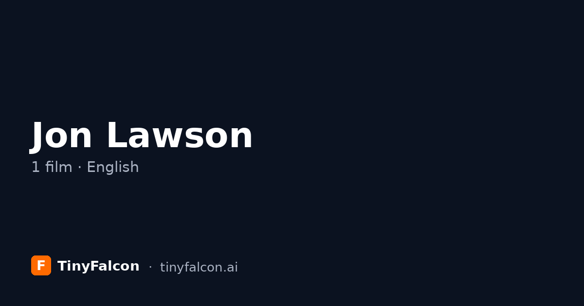 Jon Lawson