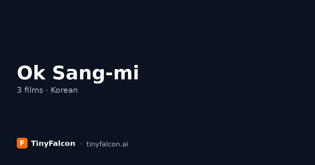 Ok Sang-mi
