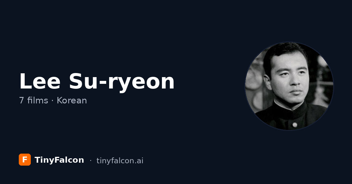 Lee Su-ryeon