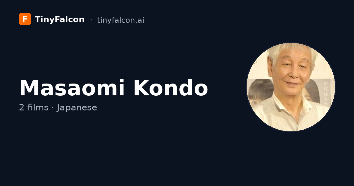 Masaomi Kondo