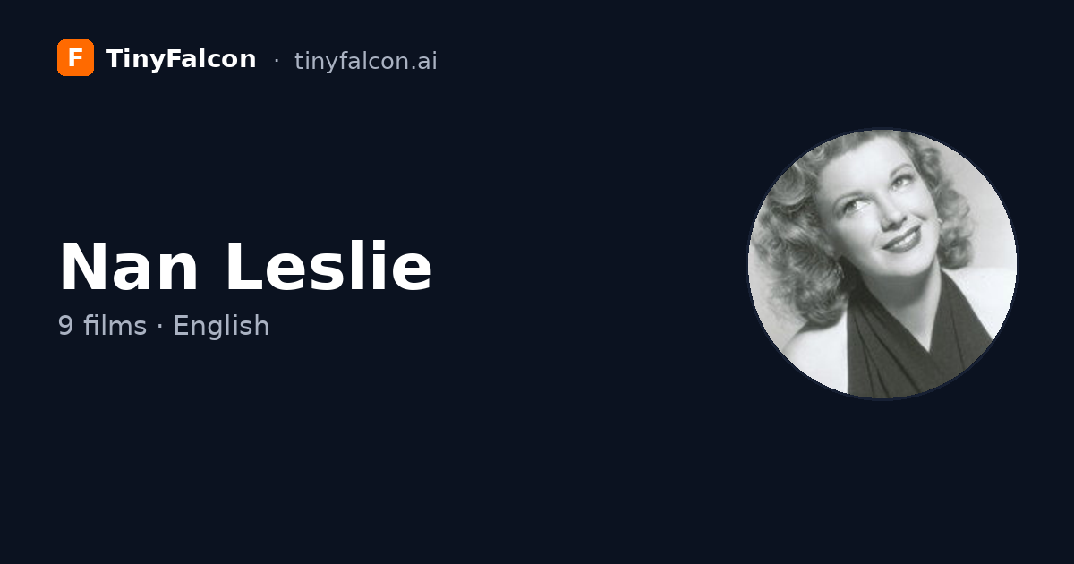 Nan Leslie