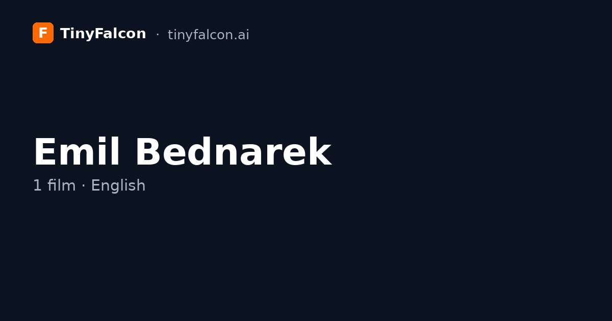 Emil Bednarek