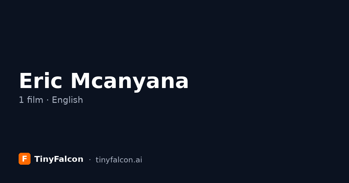 Eric Mcanyana