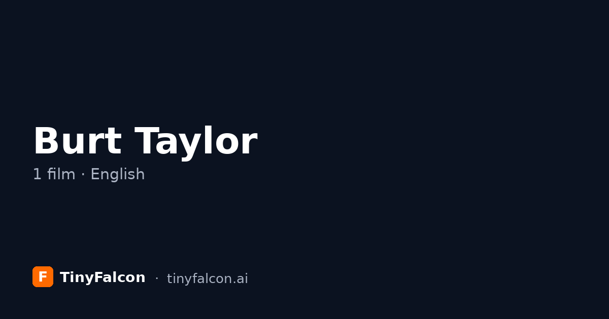Burt Taylor