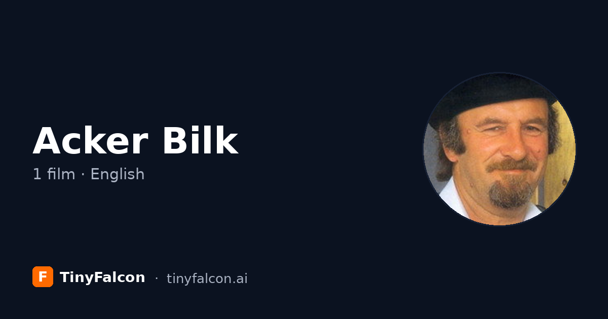 Acker Bilk