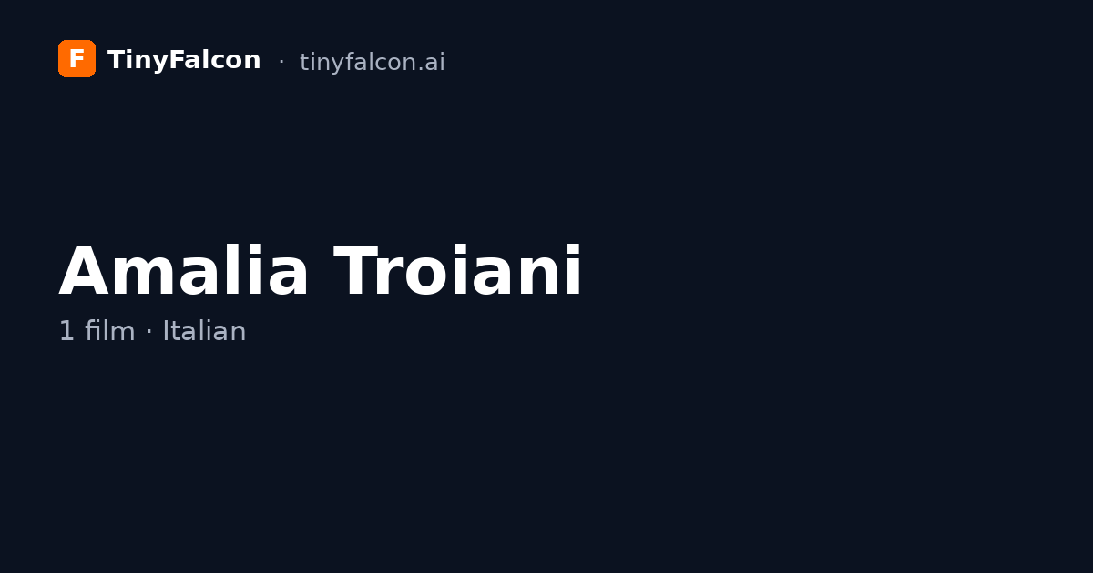 Amalia Troiani