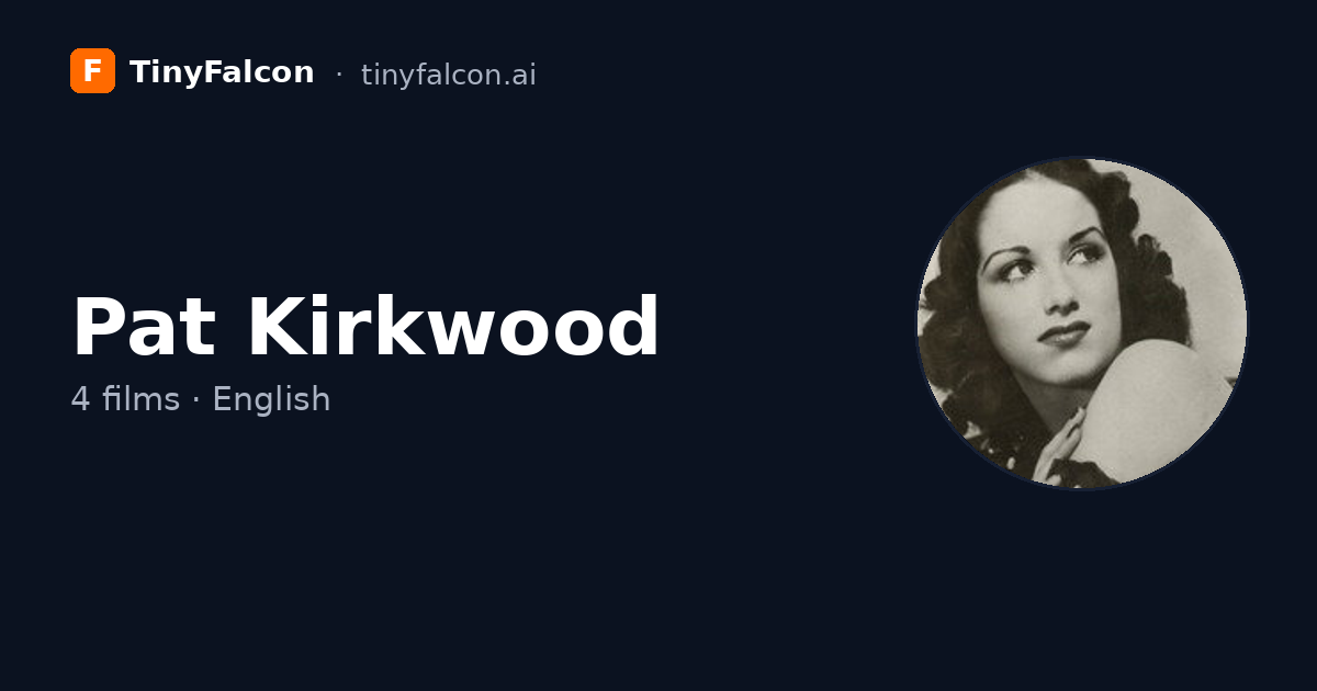 Pat Kirkwood
