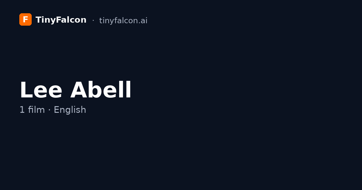 Lee Abell