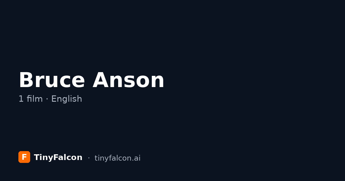 Bruce Anson