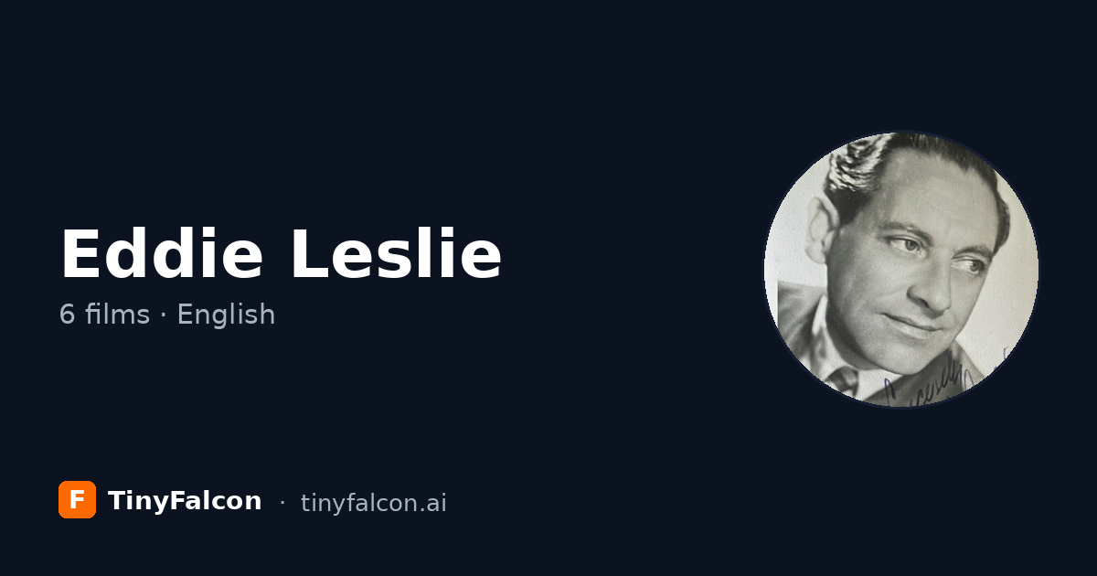 Eddie Leslie