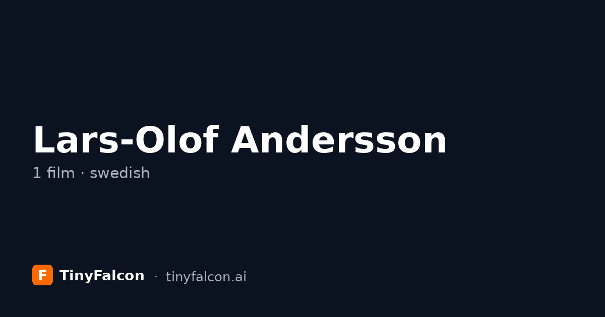Lars-Olof Andersson