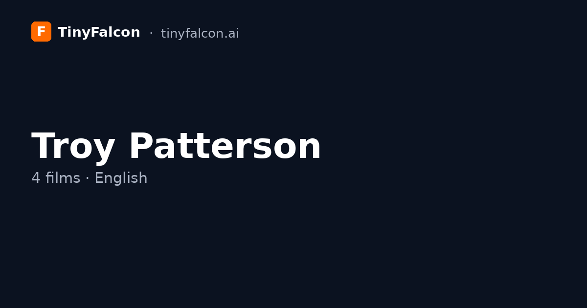 Troy Patterson