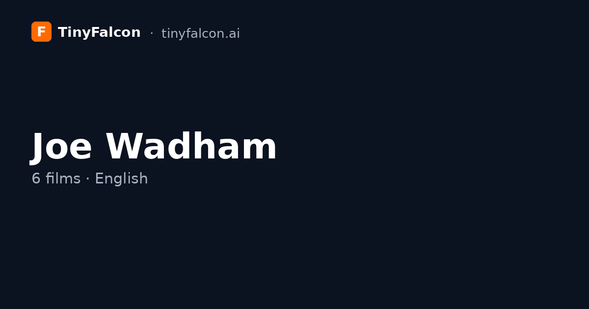 Joe Wadham
