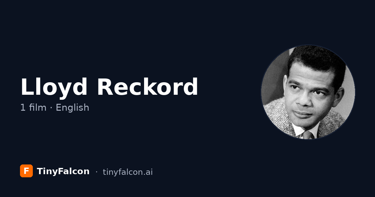 Lloyd Reckord