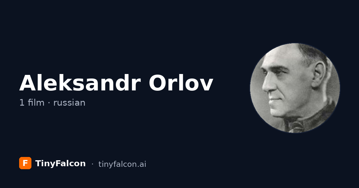 Aleksandr Orlov