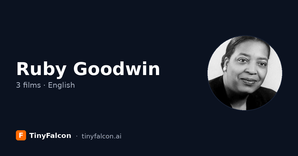Ruby Goodwin