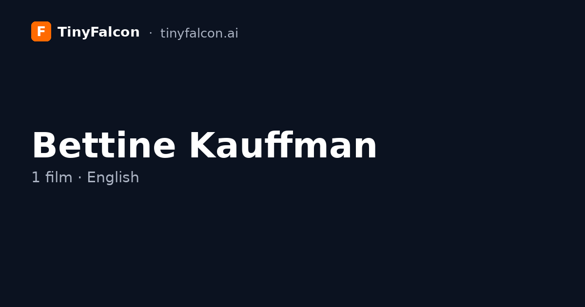 Bettine Kauffman