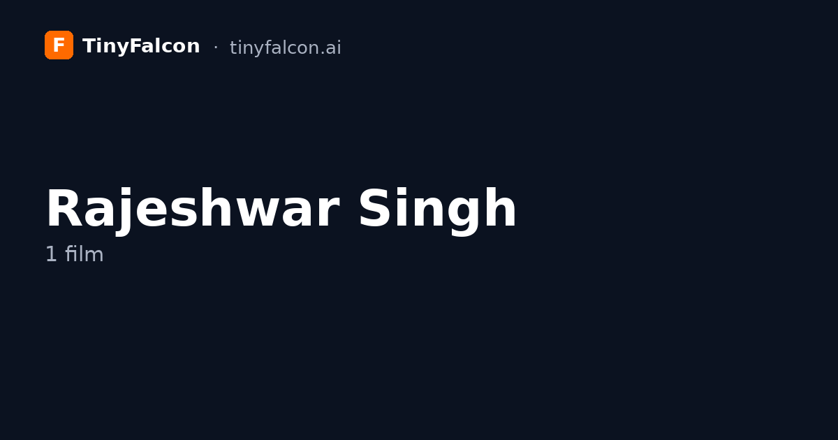 Rajeshwar Singh