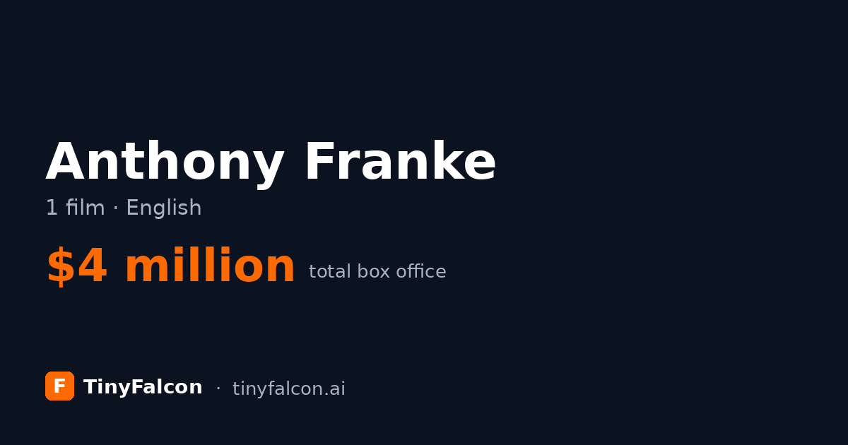 Anthony Franke