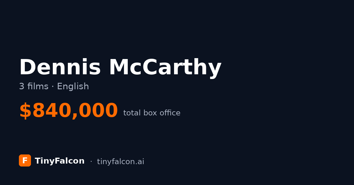 Dennis McCarthy