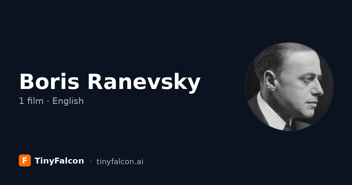 Boris Ranevsky