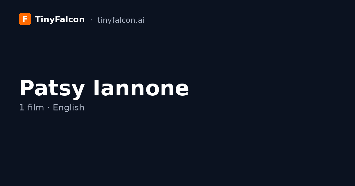 Patsy Iannone