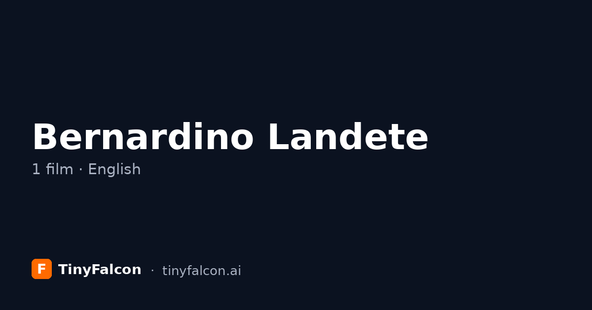 Bernardino Landete