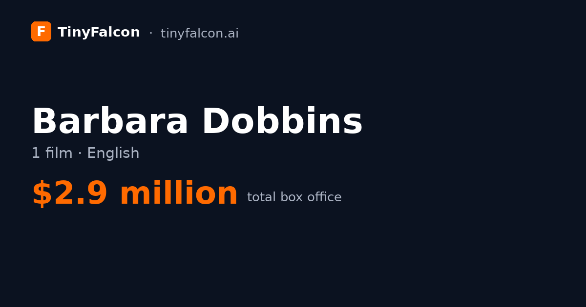 Barbara Dobbins