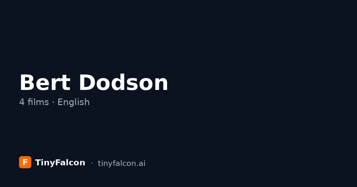 Bert Dodson