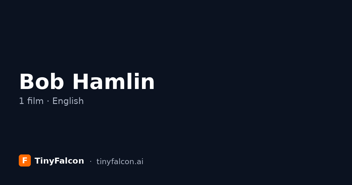 Bob Hamlin