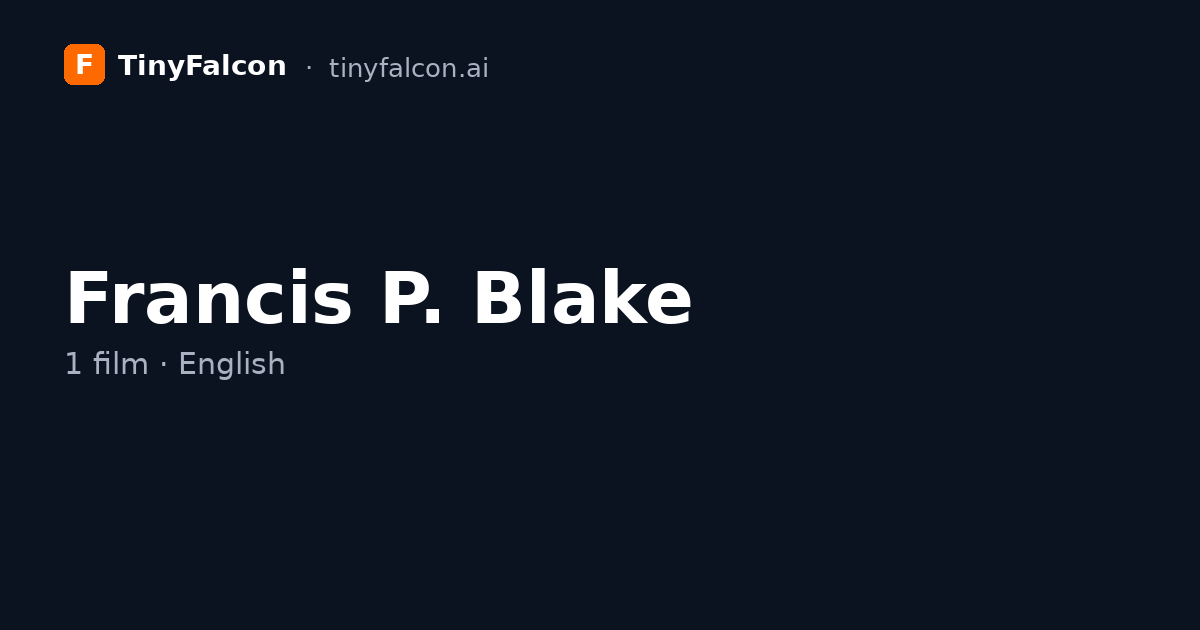 Francis P. Blake