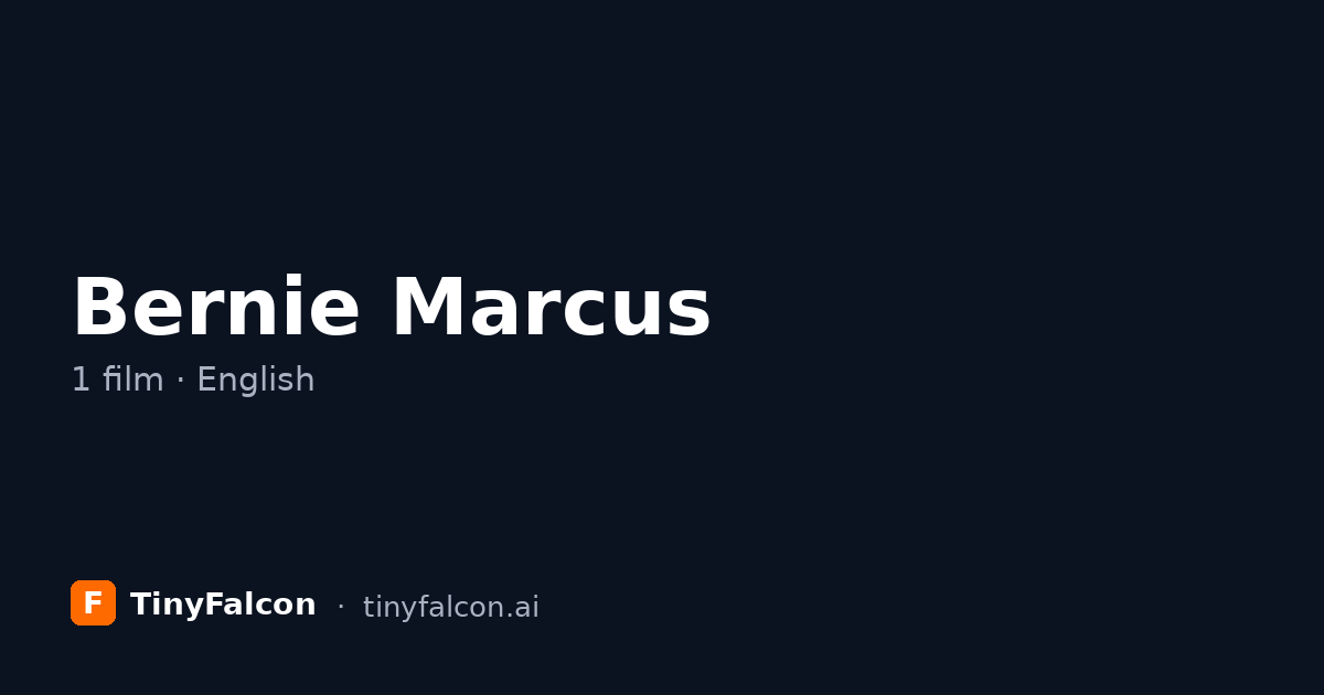 Bernie Marcus