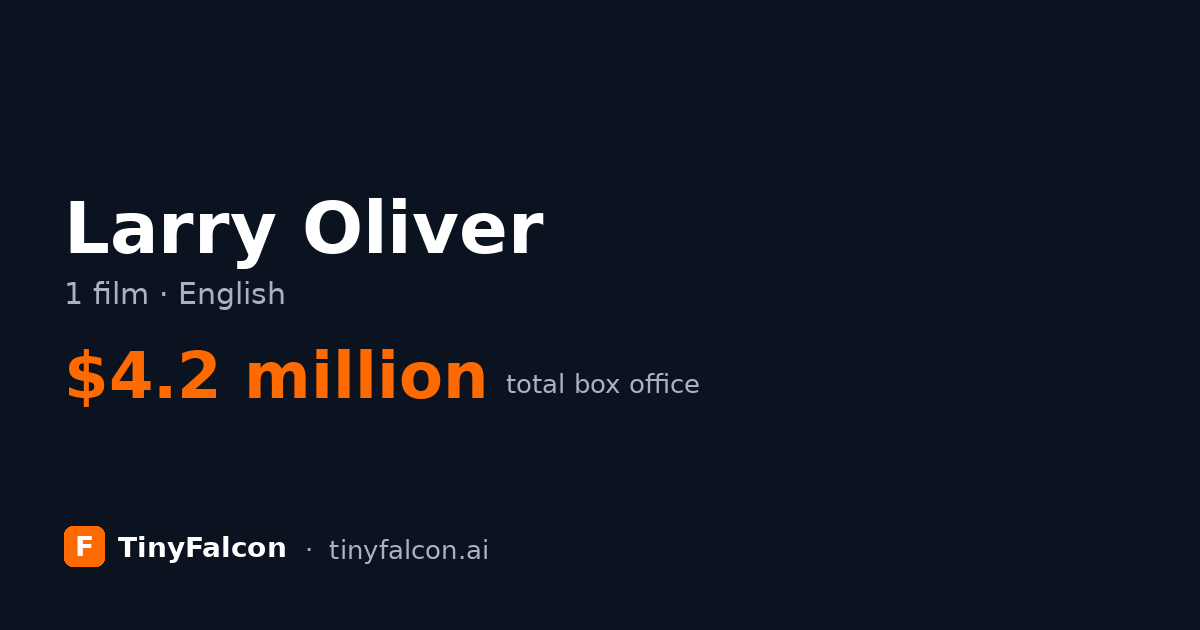 Larry Oliver