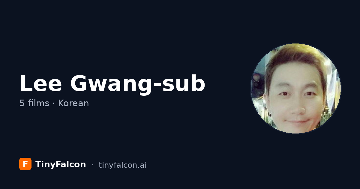 Lee Gwang-sub
