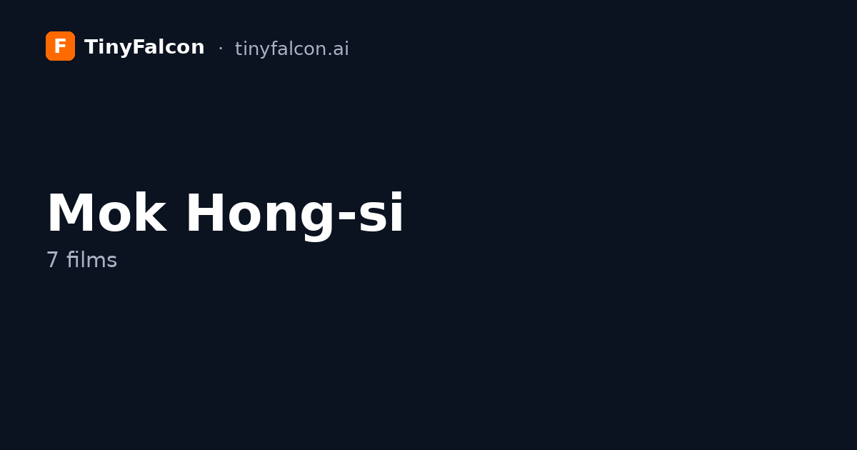 Mok Hong-si