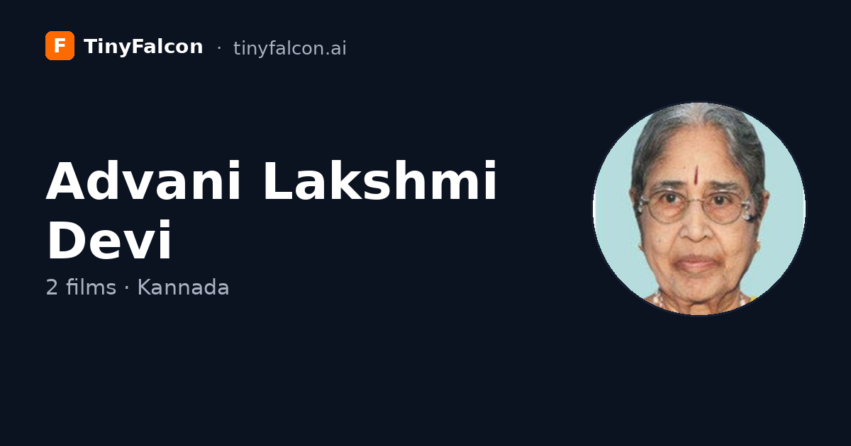 Advani Lakshmi Devi