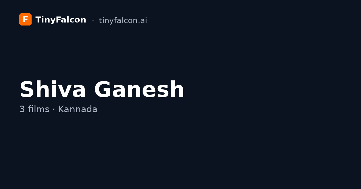 Shiva Ganesh