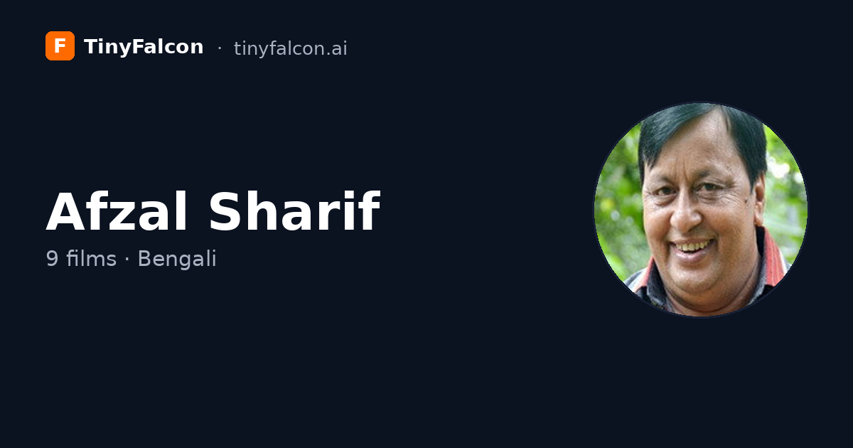 Afzal Sharif