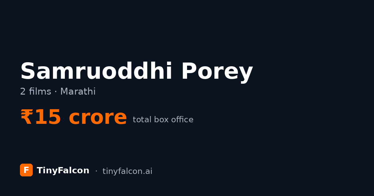 Samruoddhi Porey