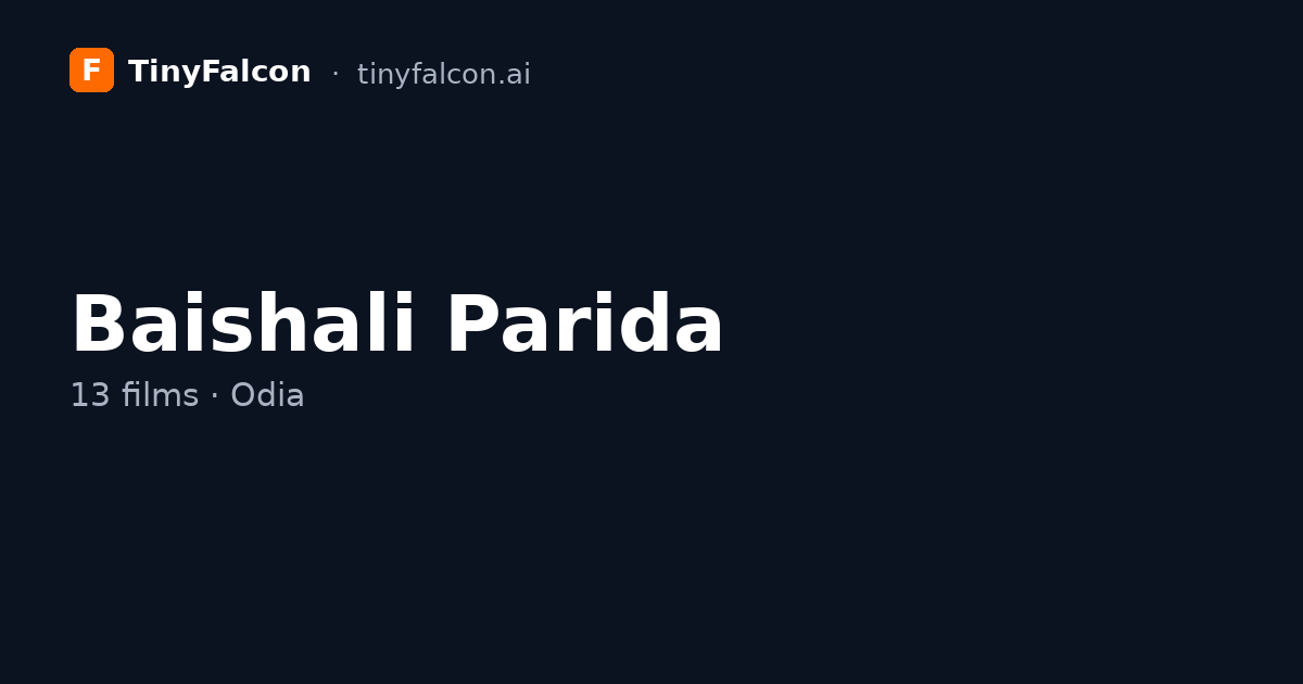 Baishali Parida